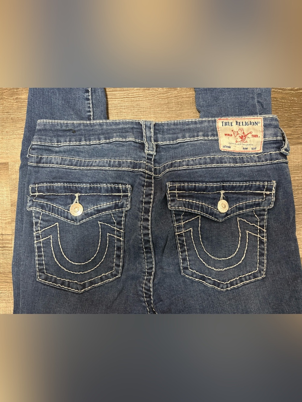 True religion mid rise curvy Jennie skinny jeans - Picture 2 of 2